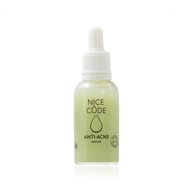 Натуральная сыворотка для лица ANTI-ACNE NICE CODE, 30 мл